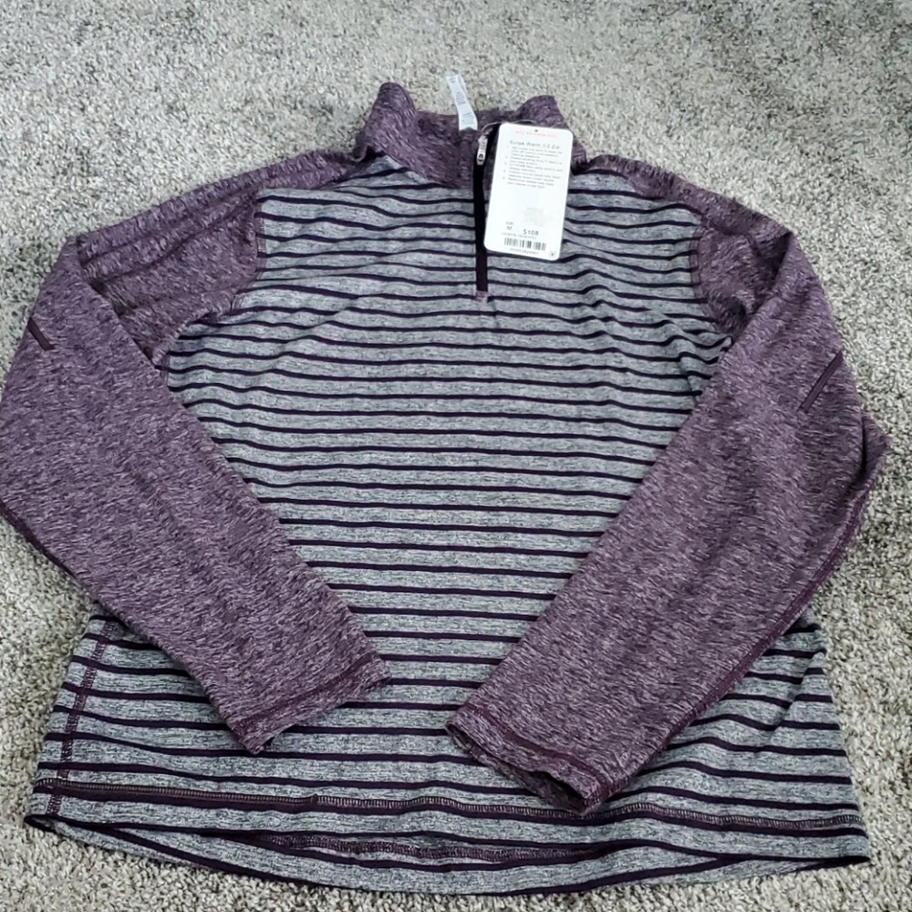 Lulu Lemon - Mens Surge Warm 1/2 Zip - Sz M -NWT